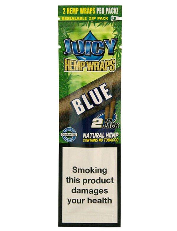 Juicy Jay-s Hemp Blunt Wraps Blue