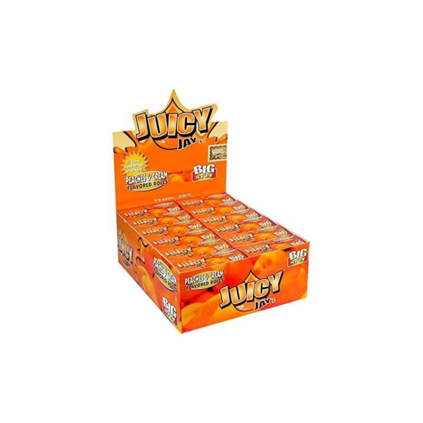 Juicy Jay´s papel en rollo - Melocoton y crema