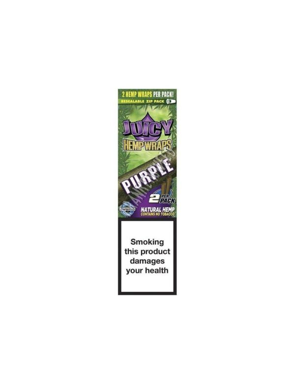 Juicy Jay-s Hemp Blunt Wraps Purple