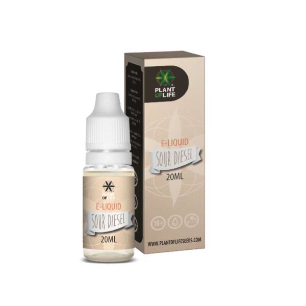 Liquido vapeo 20 ml sabor Sour Diesel