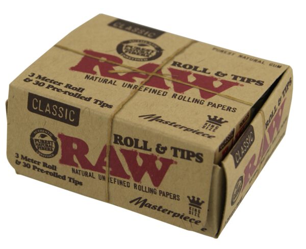 Raw Masterpiece Rollos y tips prerolled